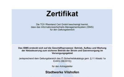 ISMS-Zertifizierung