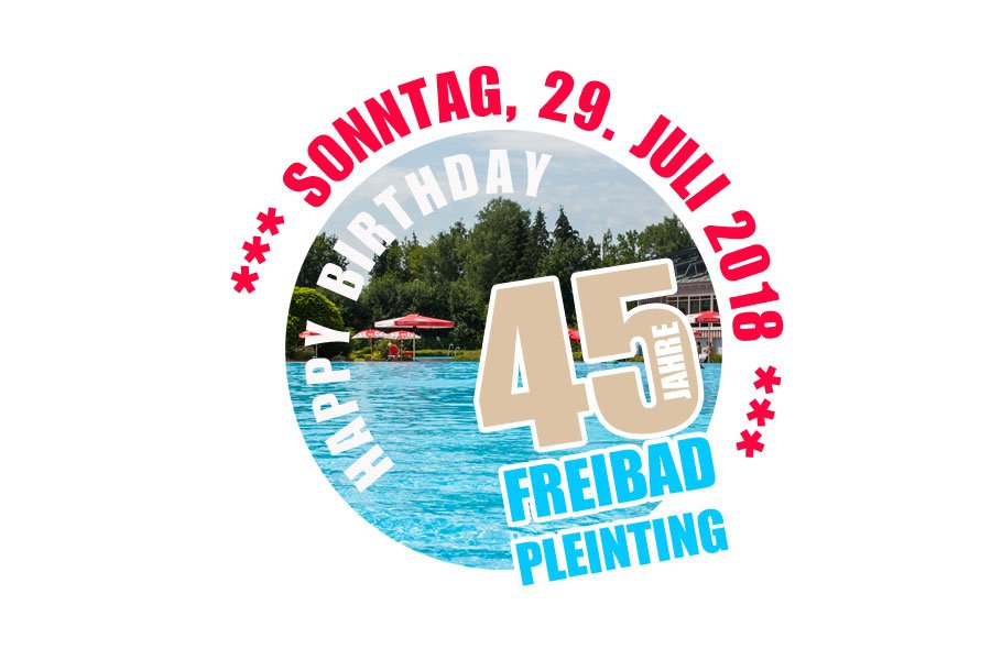 45 Jahre Freibad Pleinting