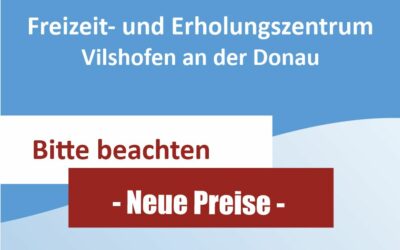 Wichtige Info für Besucher unseres Erholungs- und Freizeitzentrums in Vilshofen