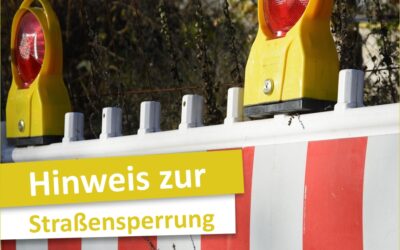 Strassensperrung Max-Emanuel-Straße und Wittelsbacherring