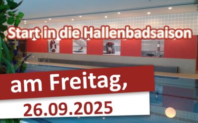 Start in die Hallenbadsaison