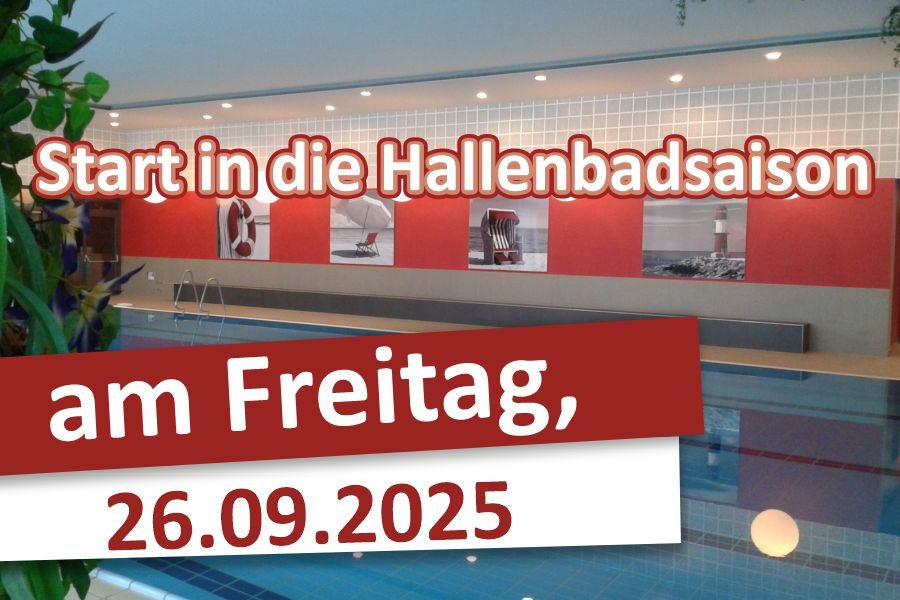 Start in die Hallenbadsaison