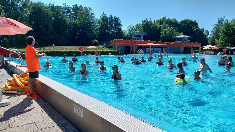 Auqa fit mit Toni Zwerenz