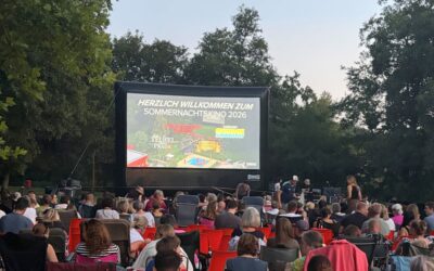 Sommernachtskino im Freibad Vilshofen begeisterte 2.000 Besucher