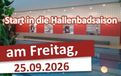 Start in die Hallenbadsaison