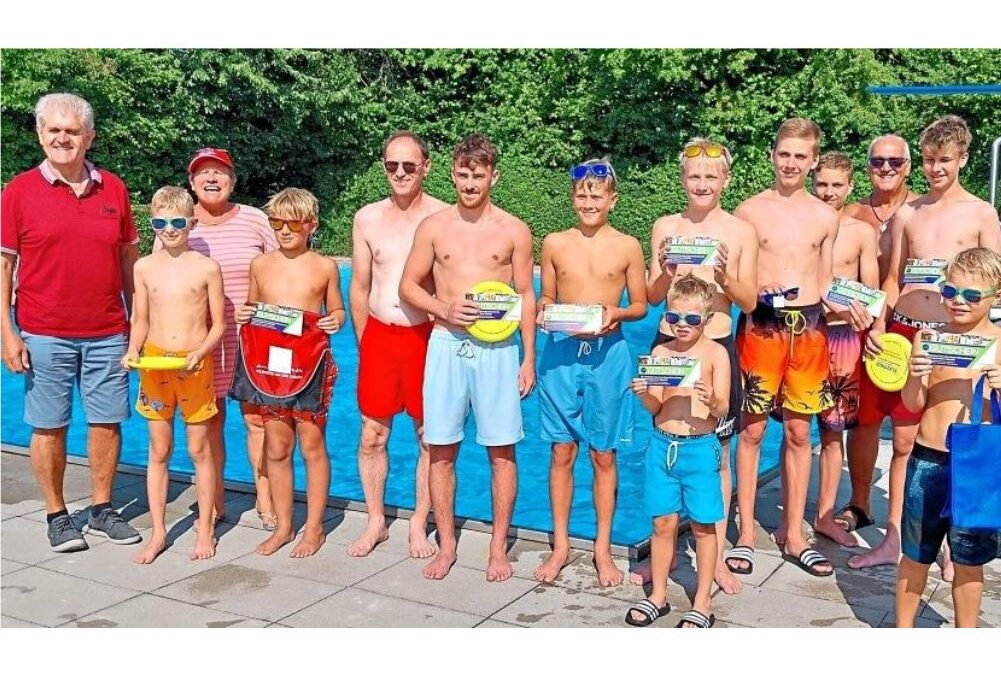 Sieger des Sprungwettbewerbs